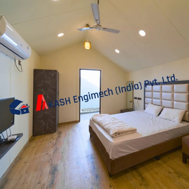 Indulge in the epitome of luxury with our Container Hotel, where modern design meets unparalleled comfort