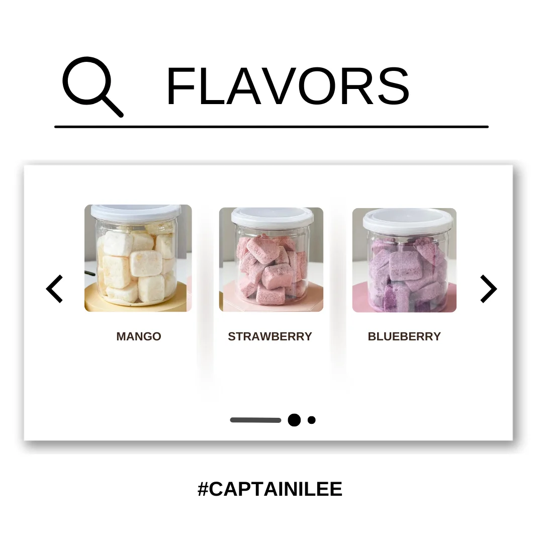 Freeze Dried  Snack Yogurt Strawberry Flavor  Imported   from Thailand  by BEST A EVER Co., Ltd  Captain iLee Brand