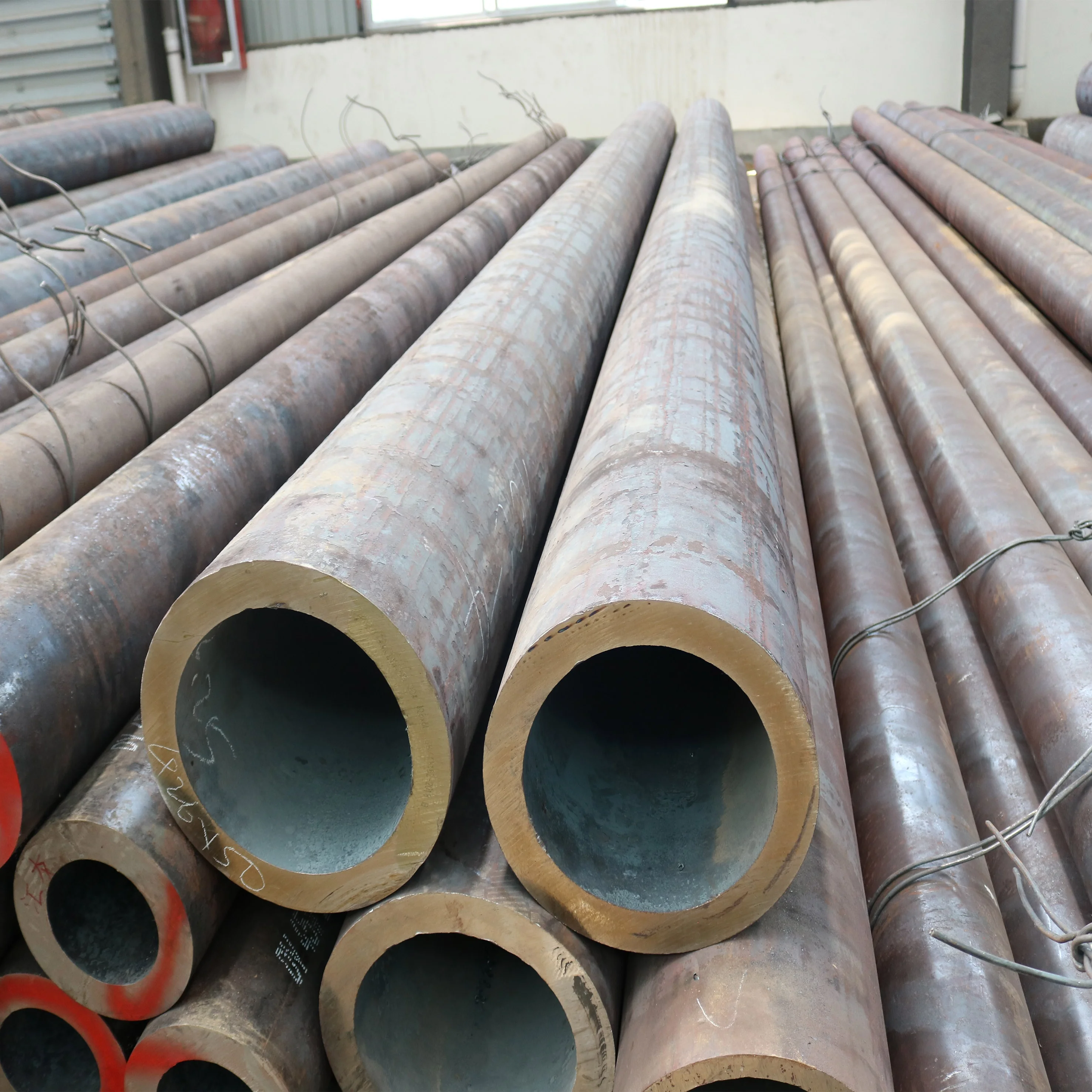High Pressure Seamless ASTM A106 Gr B 20# Q235 for Petroleum and Gas Transport Carbon Steel Pipe