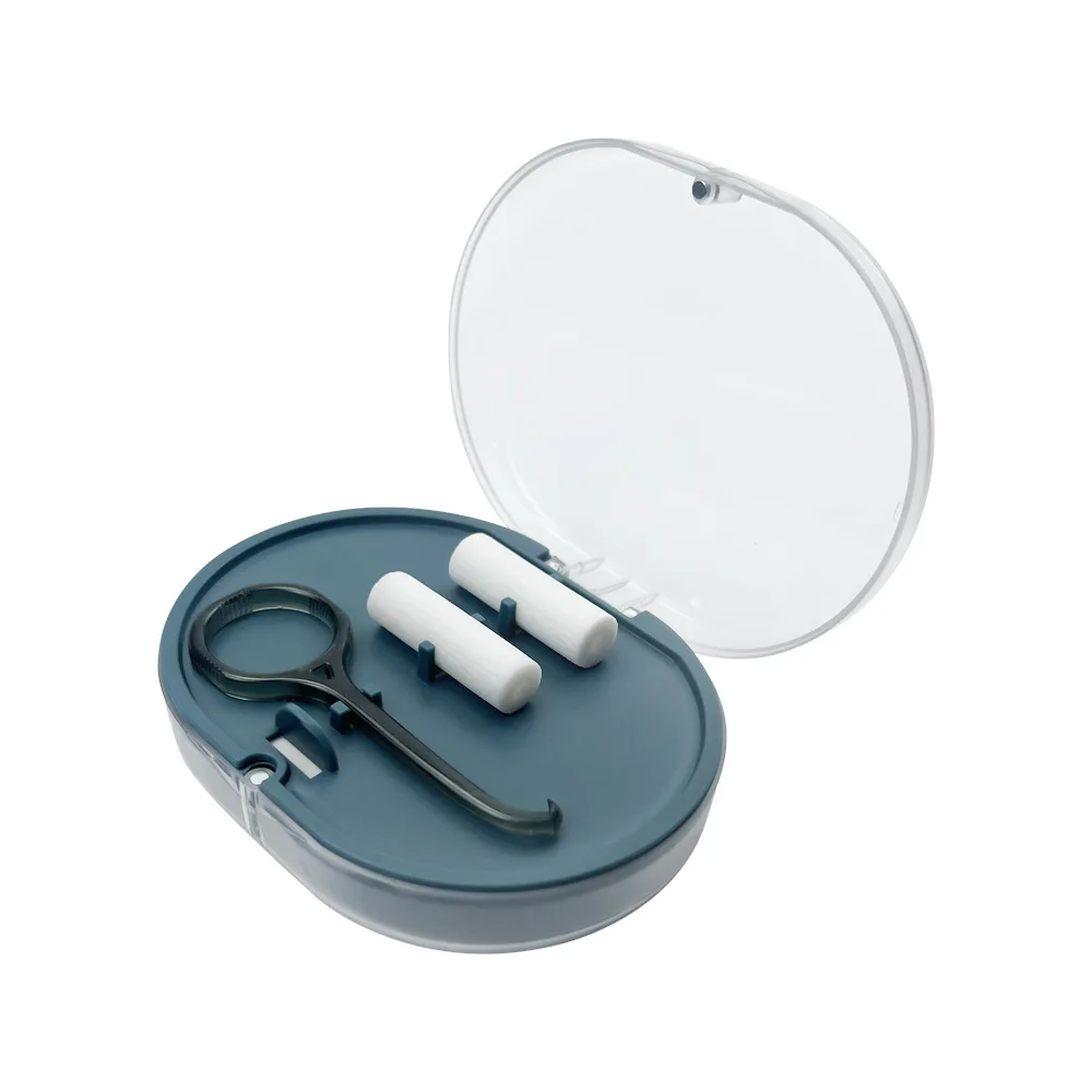 Invisible Storage Dental Box Home Dental Organizer Retainer Case Silicone Tray ABS Material Dental Multi-Purpose Oral Hygiene