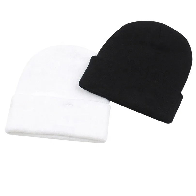 Beautiful and Lovely Custom Acrylic Unisex OEM Customized Style and Logo Knitted Beanie Caps