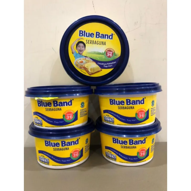 Blue Band Margarine Serbaguna 48 tube x 250 gr Margarin mentega cup cooking baking cake bread Indonesia