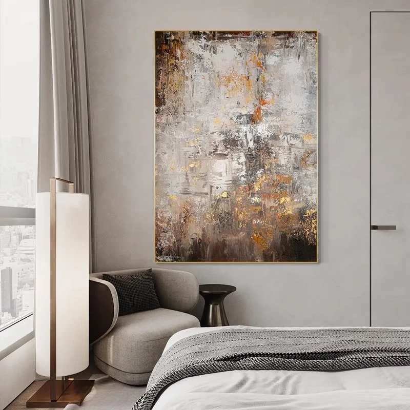 Scandinavian Home Decor Paintings Abstract Art Bohemian Wall Art Living Room Bedroom Sample Room Decorations