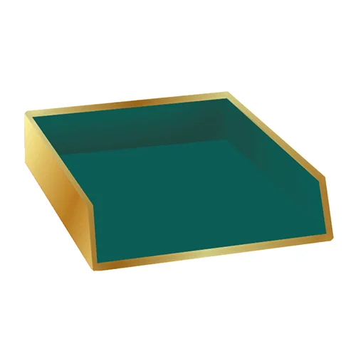 cardboard these as document organizers for your desk Whether it be paper  Tray Office Table Organizer tray