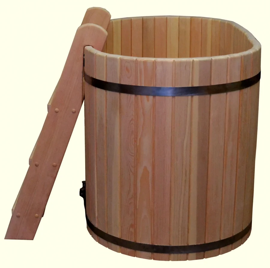 New Design 2 Person Wooden Cold Plunge Pool Indoor Cheap Rugby Ice Bath