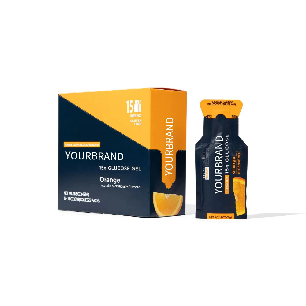 Glucose Gel with Good Price Boost Energy Level Liquid Glucose Gel Drink OEM ODM Private label