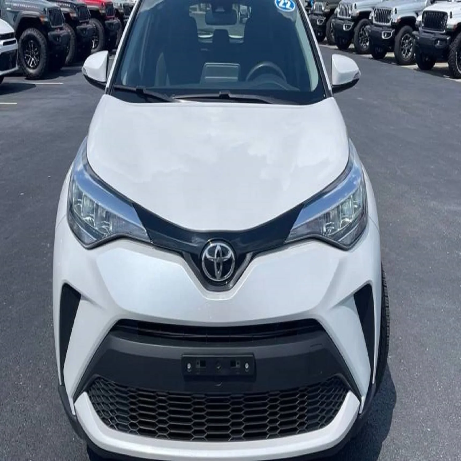 2022 Toyota C-H-R XLE Подержанный Гибридный внедорожник с панорамным Люком на крыше Автомобильная Трансмиссия кожаные сиденья задняя камера левое Рулевое управление