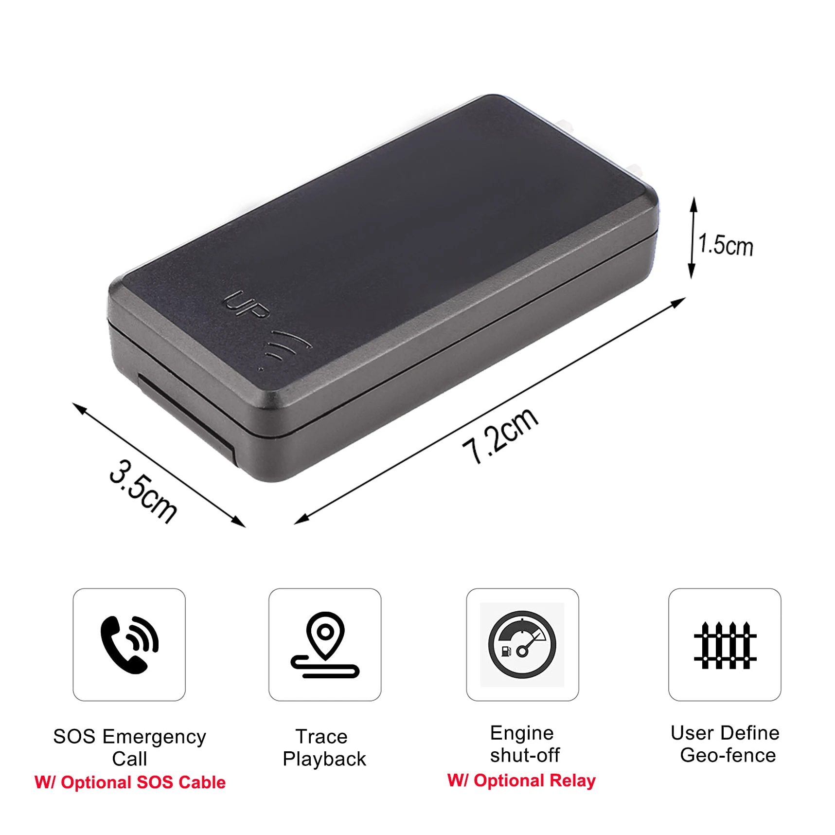 GPSSKY mini gps tracker TK008 GPS Tracker Locator Real-Time Location gps mini tracker Device No Monthly Fee Platform for US