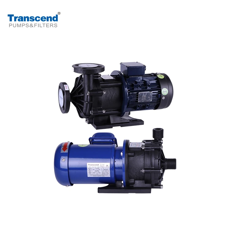 Transcend CX Series Sealless Horizontal Polypropylene and PVDF Magnetic Coupled Pumps Flange Connections Centrifugal Pump