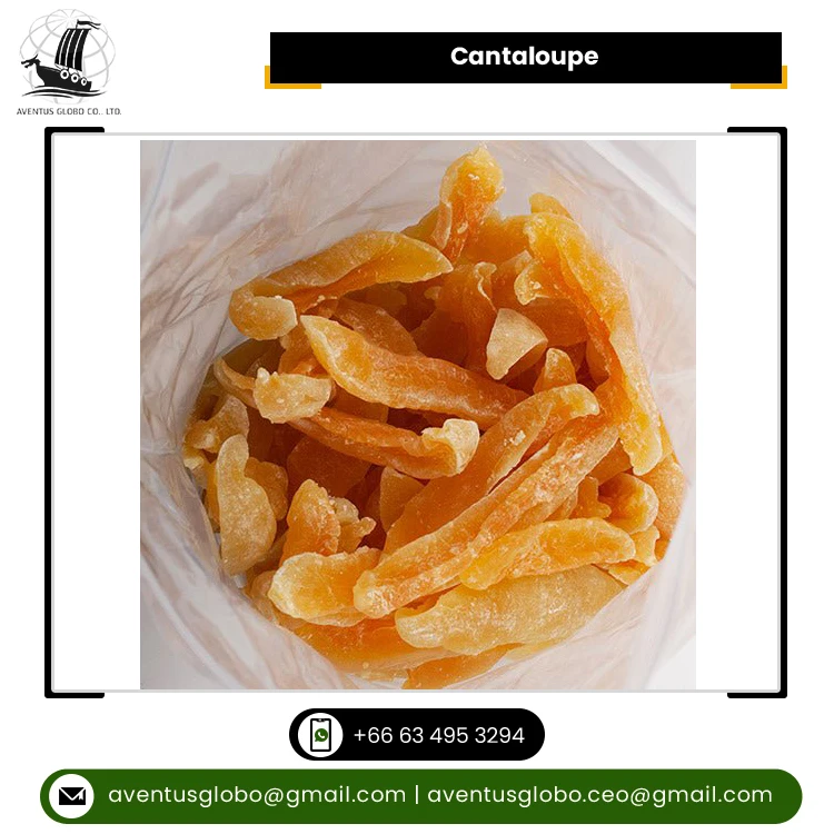 Lowest Price High Quality Super Delicious Taste Bulk Supply Organic Dried Dehydrate Fruit Cantaloupe for Global Buyers