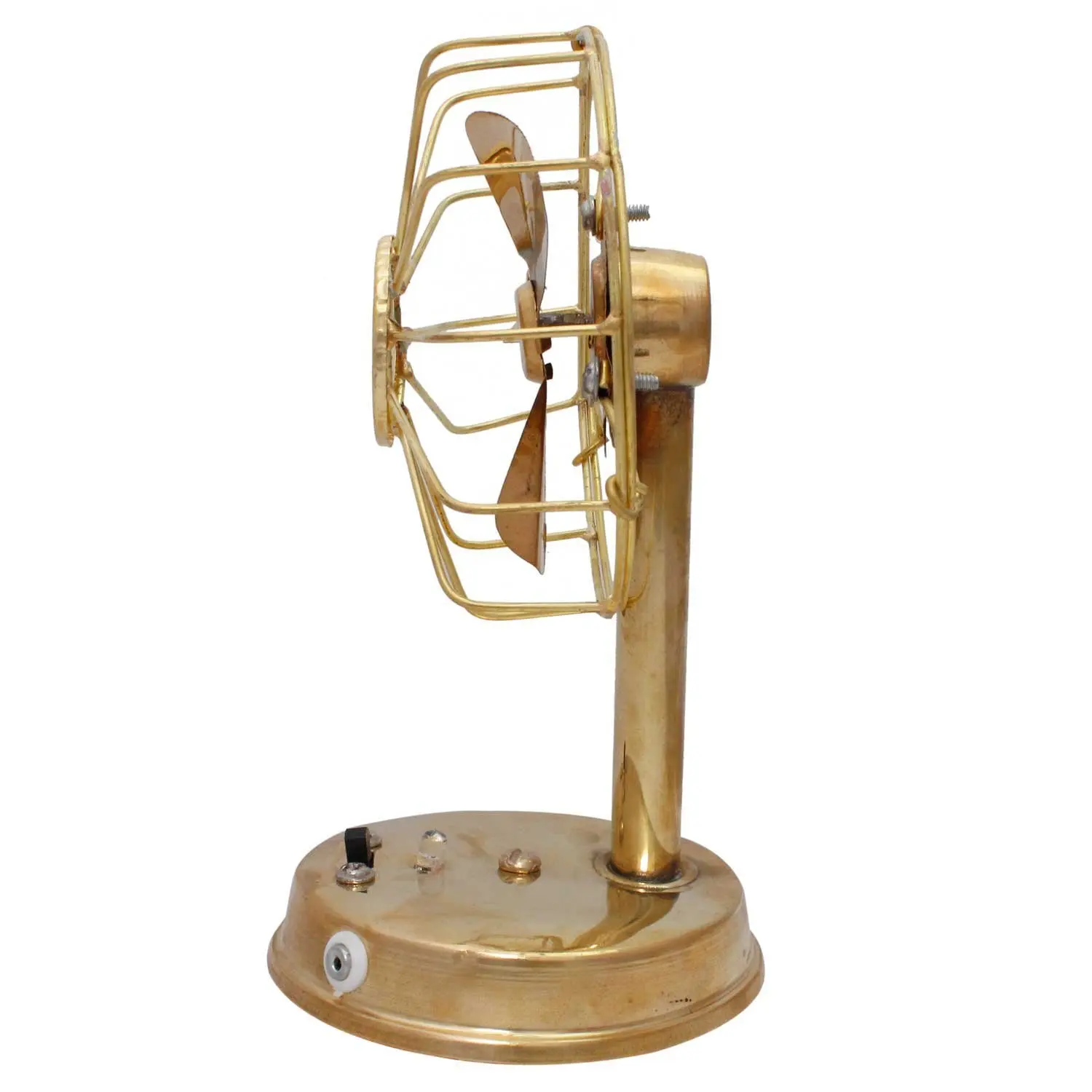 Best seller Miniature Toy Home Decor miniature Brass Fan