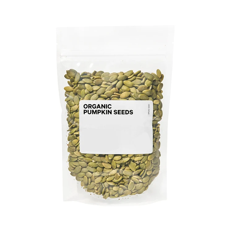 hulled shine skin snow white Organic pumpkin seeds kernels squash seeds