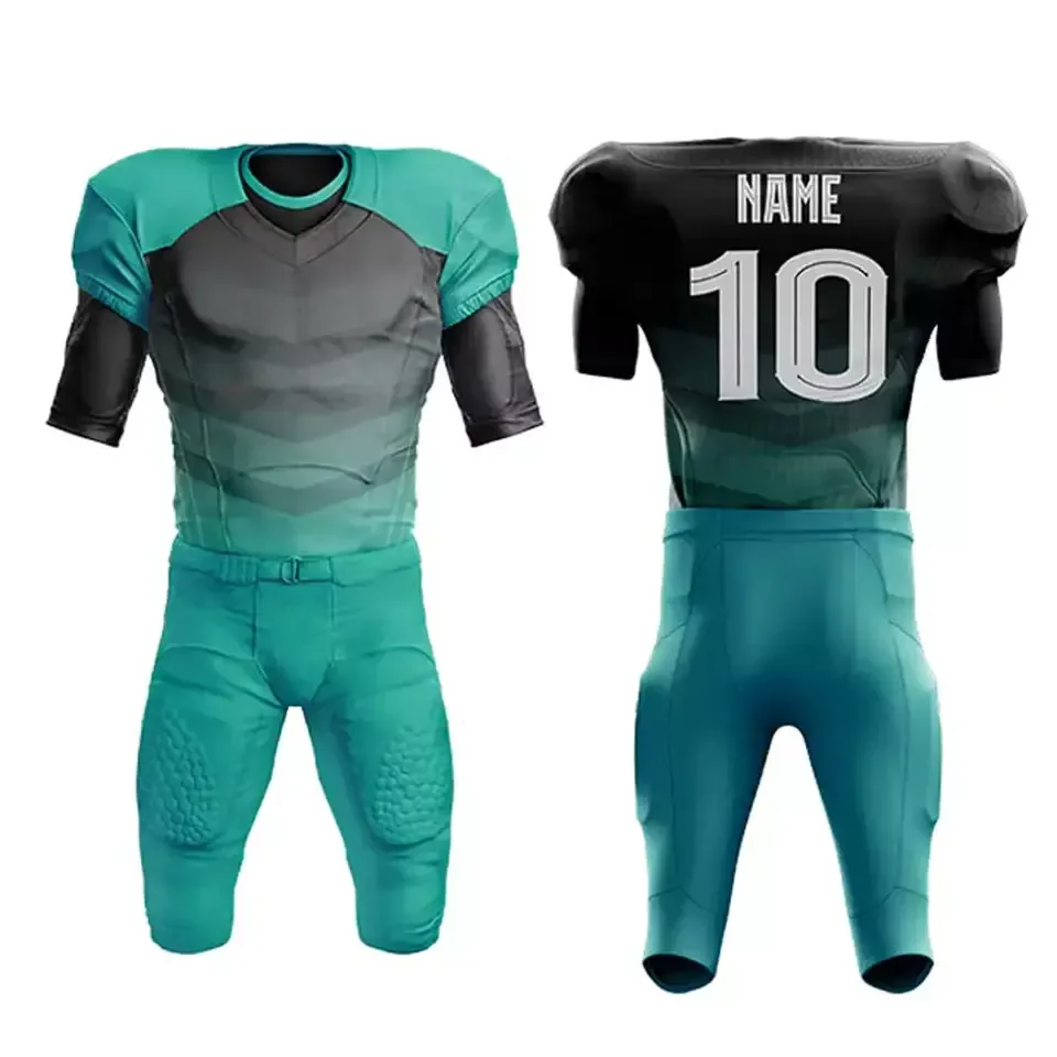Lightweight American Football Jerseys Flexible Team Uniforms Comfortable Design For Training And Game Use