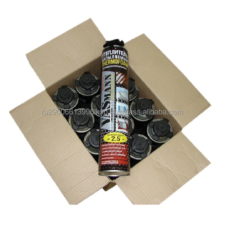 PU glue foam for masonry bricks and blocks VASmann cement for construction materials with high adhesion and strength
