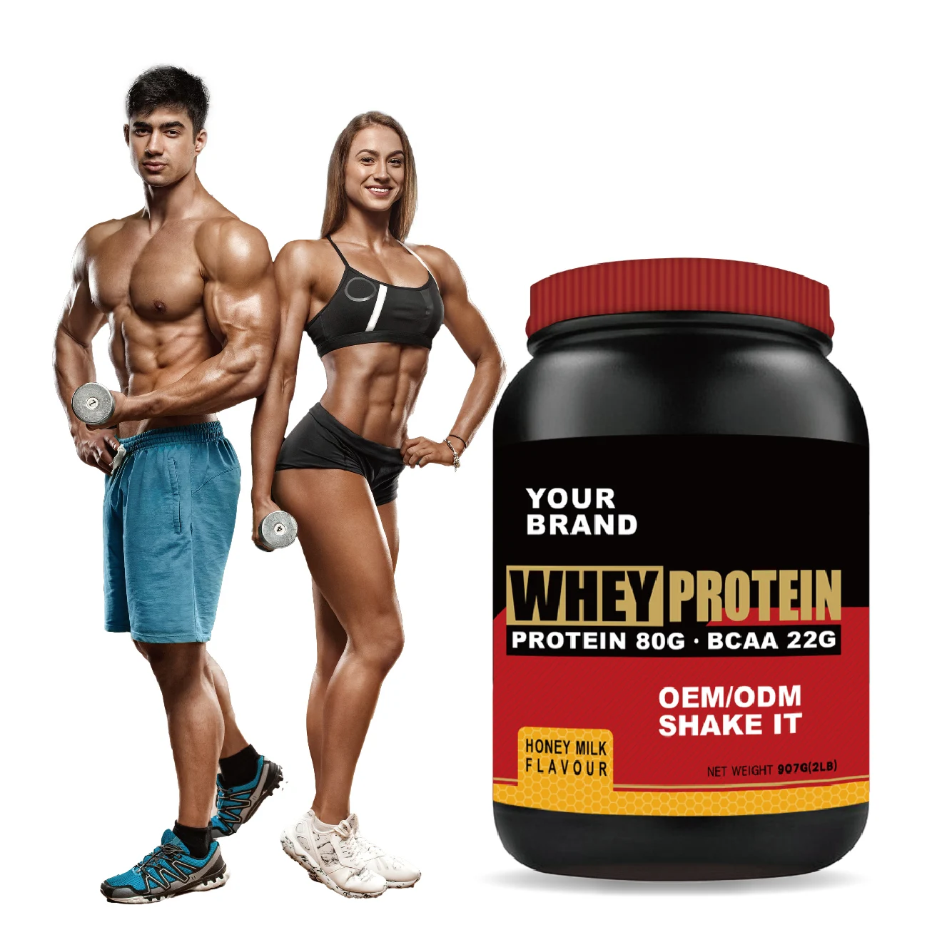 Белок молочной сыворотки от частного бренда optium nutrition