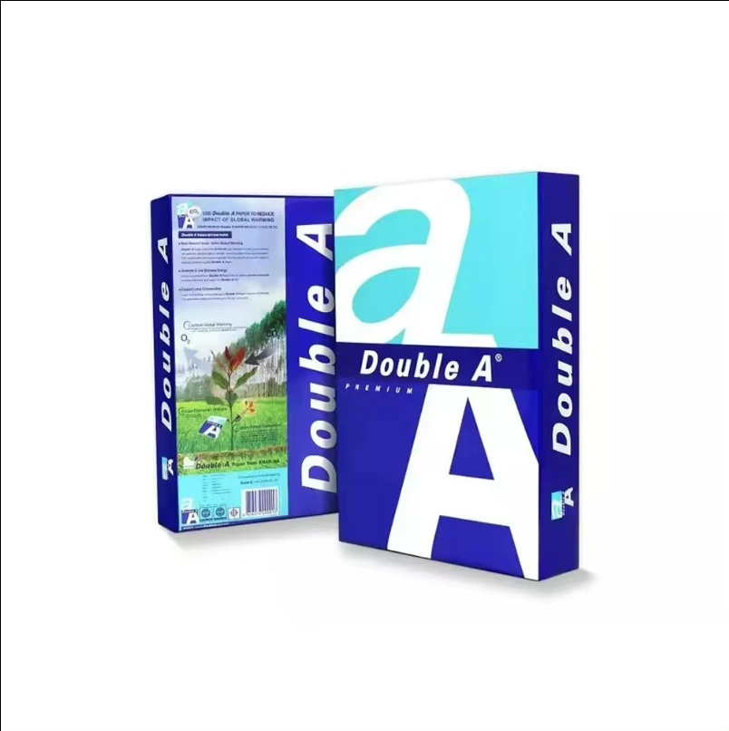 Thai Manufacturers 70gsm 75gsm 80gsm Hard A4 Copy Bond print Paper Draft Double White Printer Office Copy Recyclable Printing