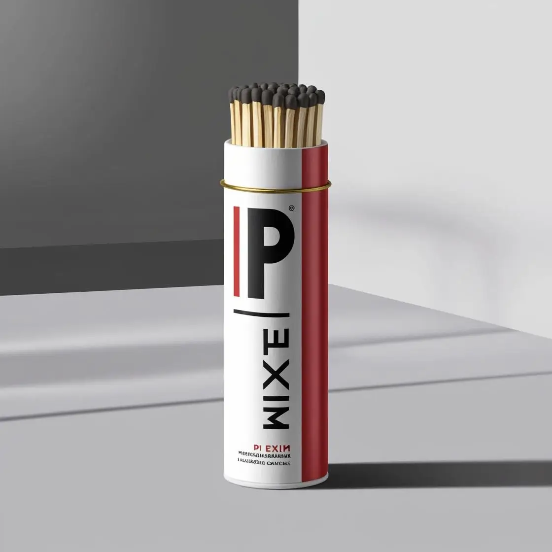 Cylindrical Shaped Match with Custom Brand Exporting from India