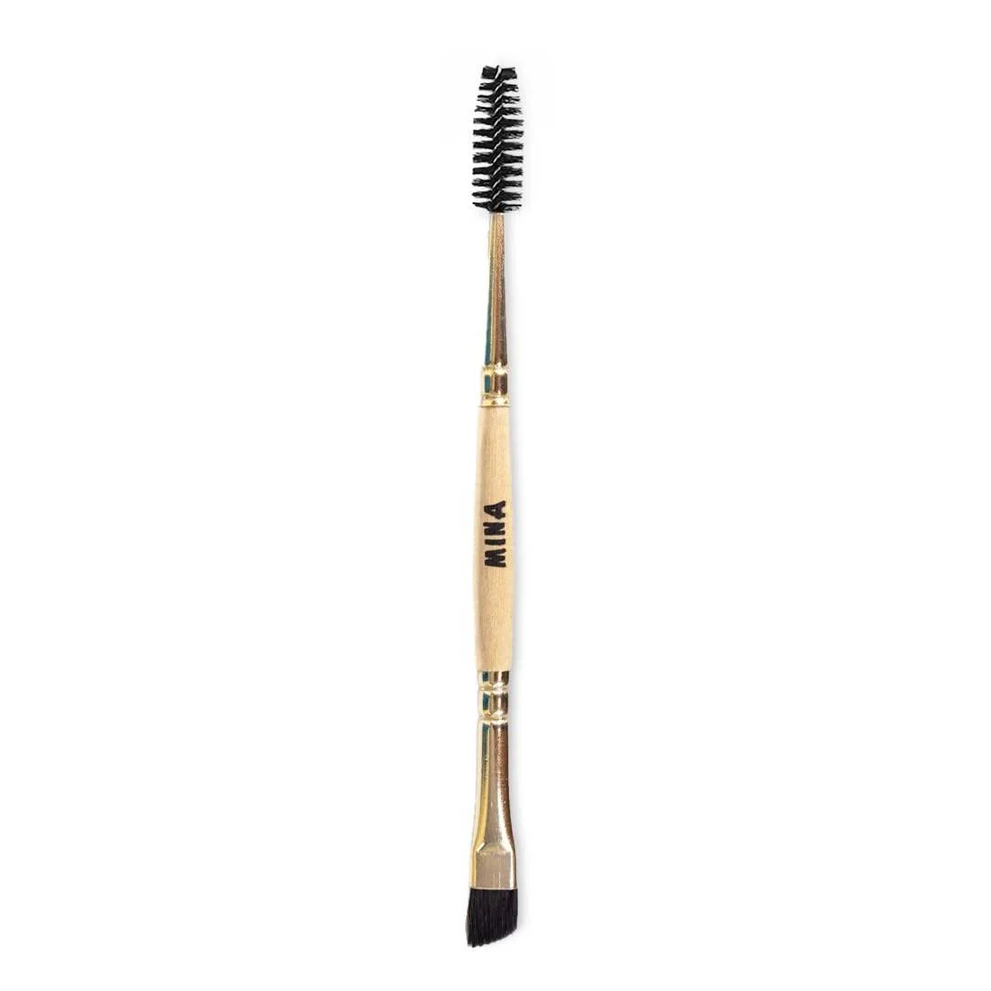Mina ibrow Hair Color Dark Brown | Natural Spot coloring and Hair Tinting Powder with Rose water and Duo Angled Brush, Water