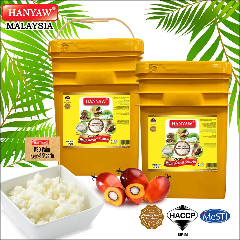 [Malaysia] Fast Shipping + Phytosanitary Certified Hanyaw Brand Palm Kernel Stearin ( 17kg / Pail )