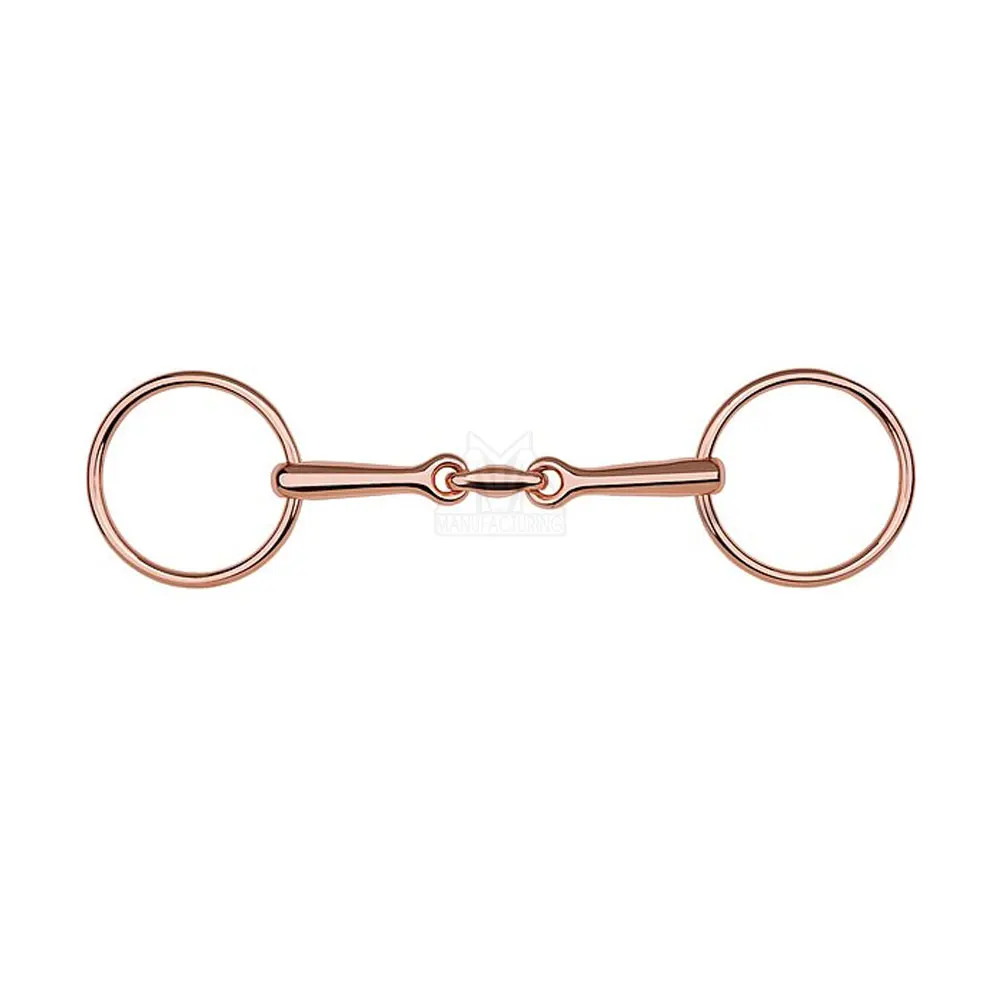 New Style German Steel Horse Equipment O Shaped Horse Bits Double Joint Bit Horse Bit Made In Pakistan