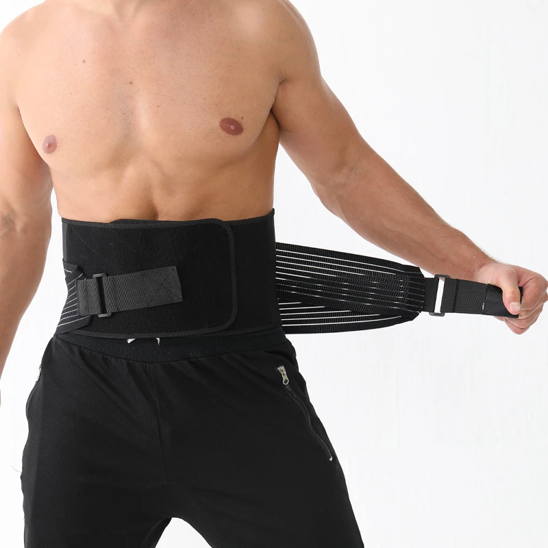 Neoprene Belt Fitness Waist Belt Adjustable Neoprene Waist Trimmer Exercise Fitness Lumbar Support Belt For Women Men