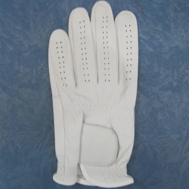 Grace White Golf Gloves Customizable Palm Soft Men Leather Custom Mens XXXL Set Unisex Customized Logo Style Hands Packing Color