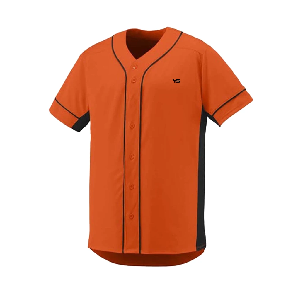 Custom Made Design & Logo Sublimation Digital Print Stitched Baseball Softball Jersey Uniform Team Jersey For Club Team