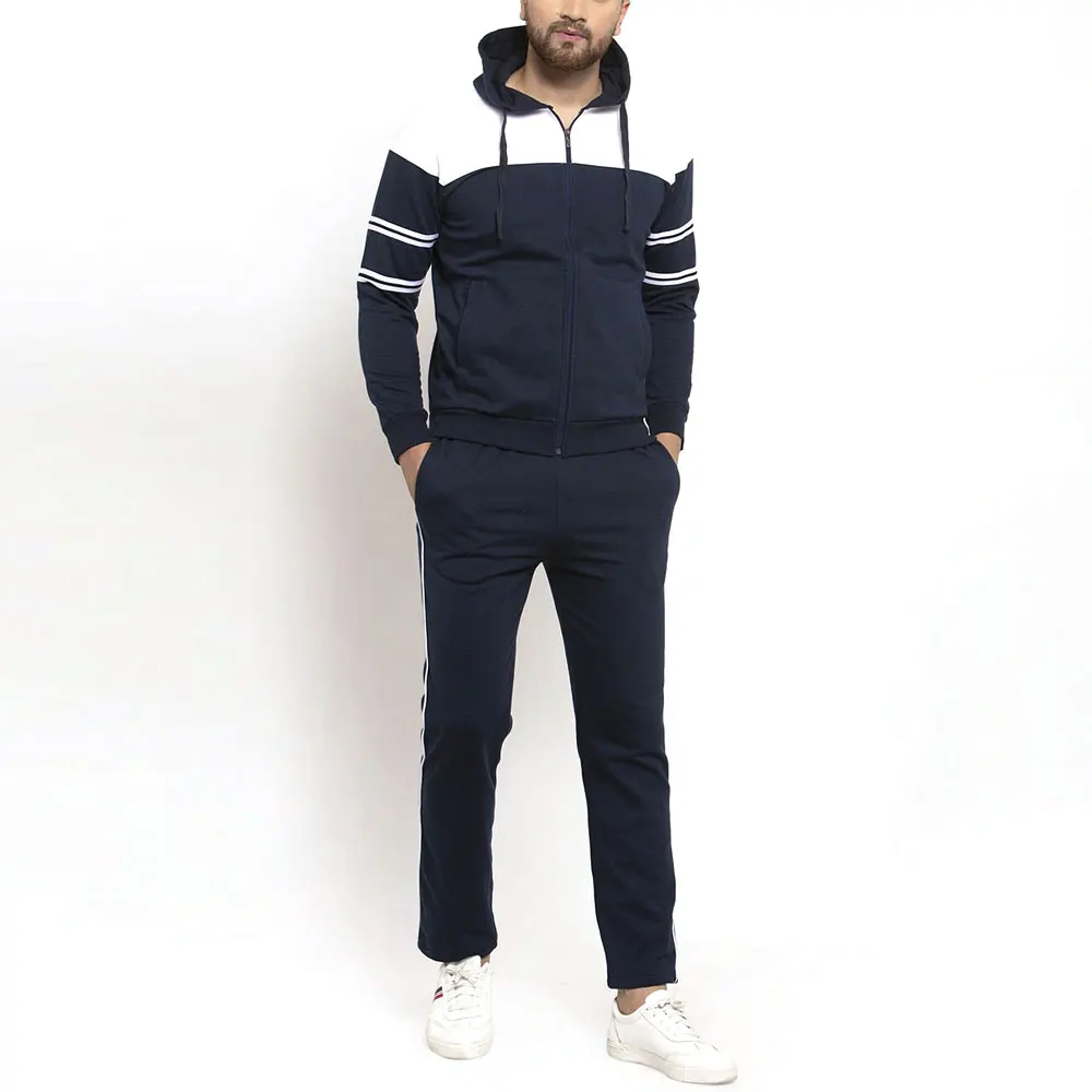 Hot Sale Breathable Material Lightweight Men Tracksuit Design Your Own Long Sleeve Men Zipper Tracksuit
