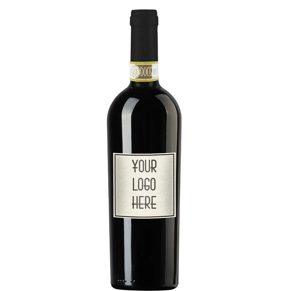 Barbera DOCG red wine personalized label corporate restaurant hotel gadget ideas Christmas gifts merchandising