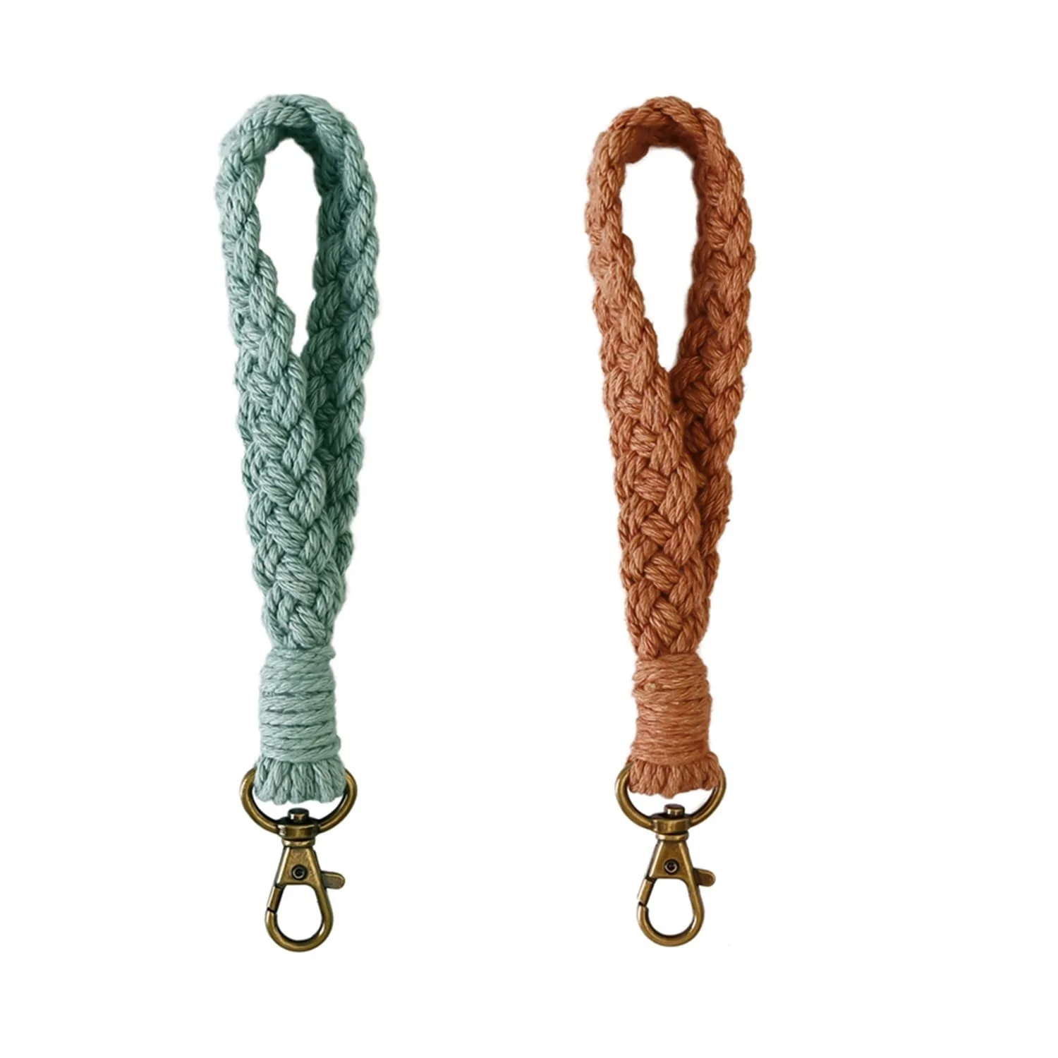 Wholesale Boho Macrame Keychain  Handmade Cotton Rope Keychain Manufacturer