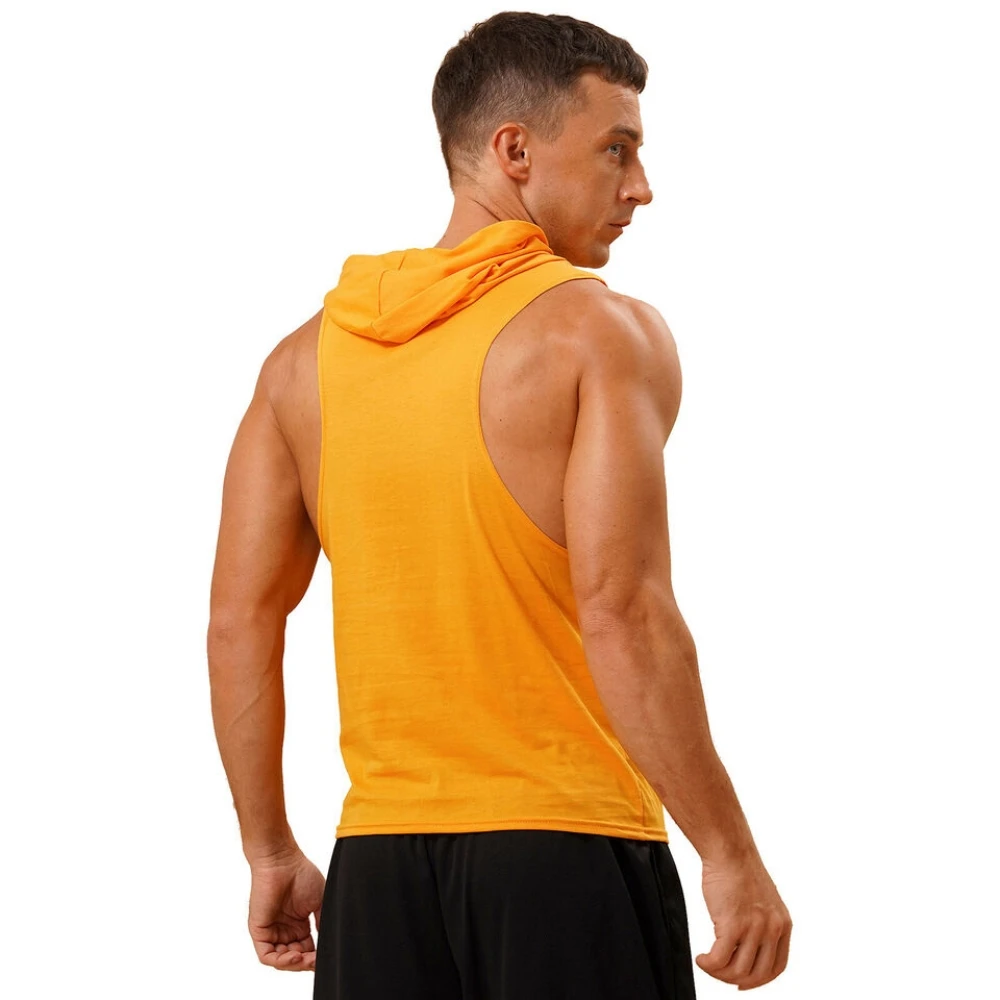New Low MOQ Bodybuilding Male Tank Tops For Low Price Men Customized Logo Training Custom Design