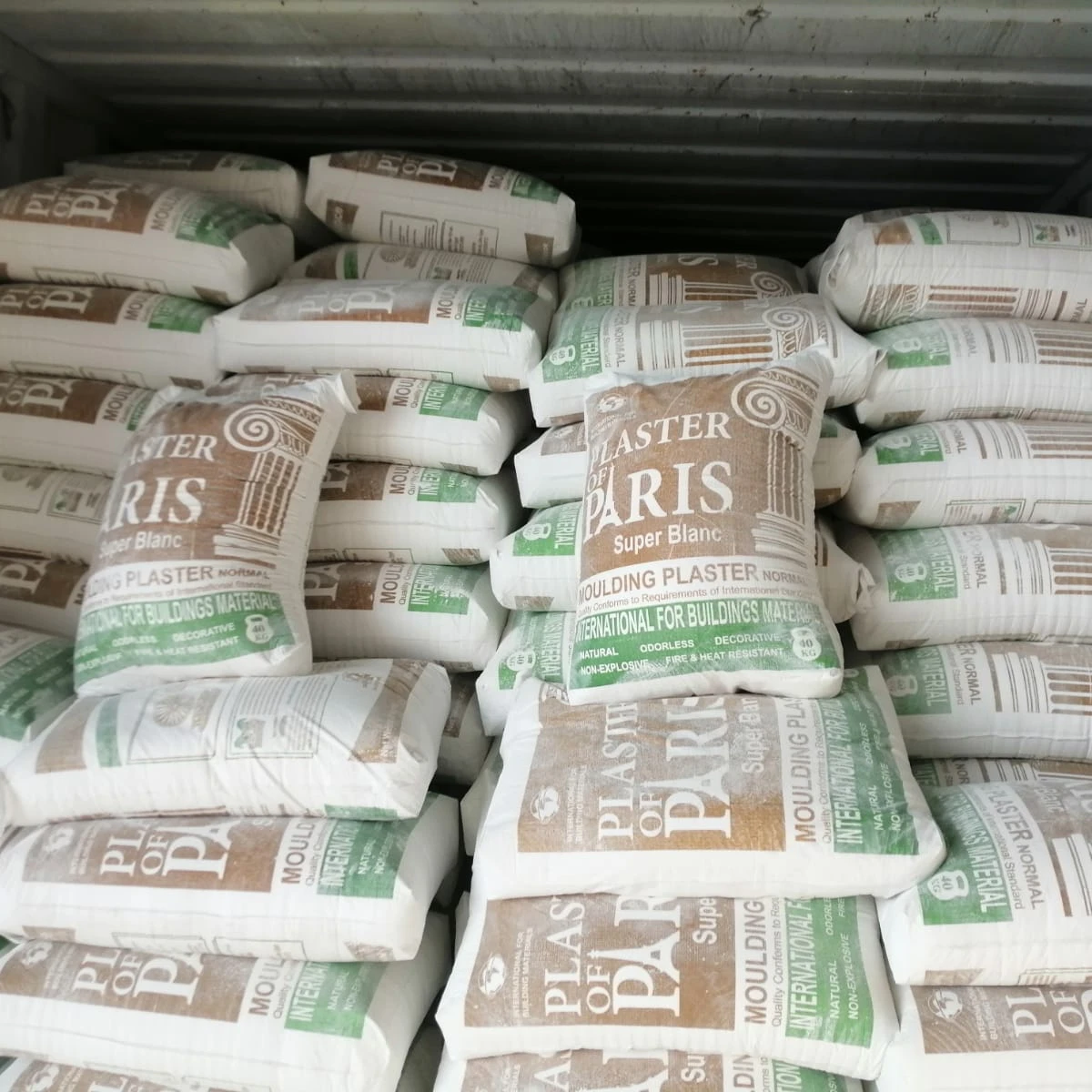 High Quality Egyptian Gypsum Powder Plaster Of Paris Super whiteness Low Price sales direct from IBM Factory