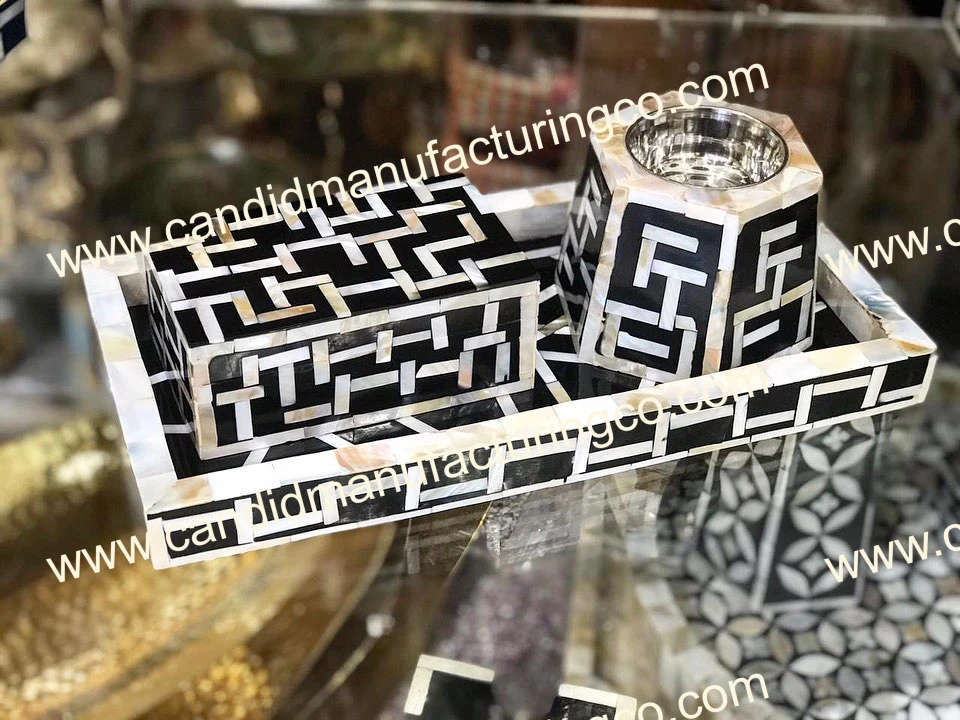 AVAILABLE GIFTS MOTHER OF PEARL BEST DESIGN  INLAYS BONE INLAYS SERVING TRAYS  TRAYS MOTHER OF PEARL COASTER KSA UAE