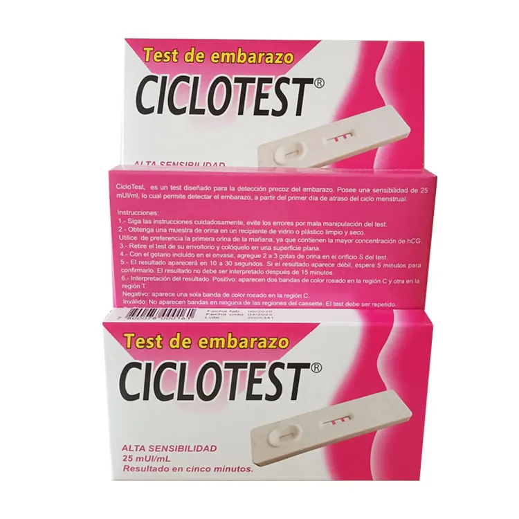 Oem Rapid Human Pregnancy Hcg Test Cassette Midstream Case For Women Female All Over The World