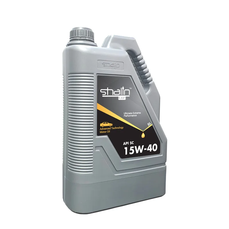 Shalin SAE 15W40 SC cheap motor oil virgin base oil popular engine oil Dubai