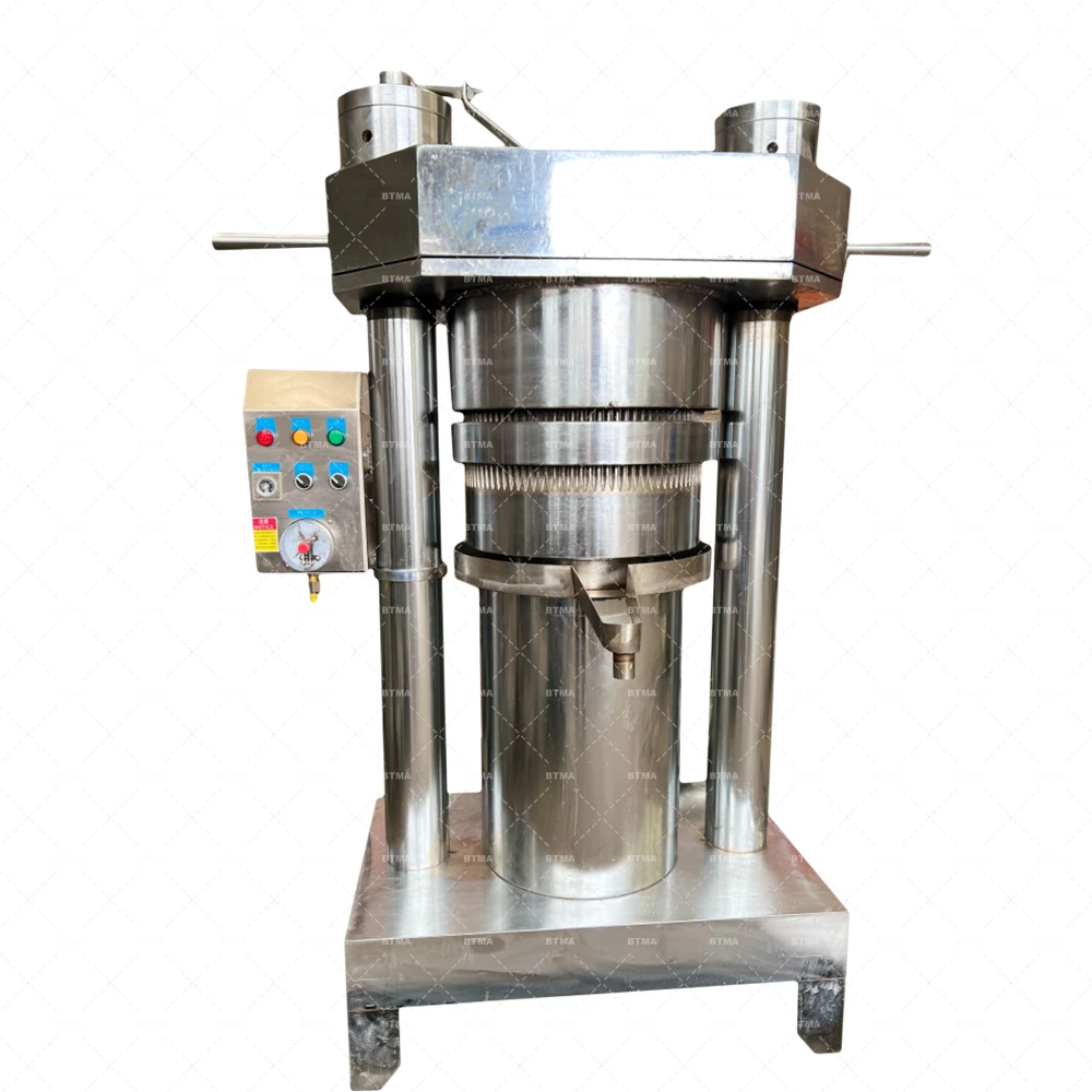 Automatic 6YZ-260 hydraulic oil press machine sesame oil press machine price walnut oil press machine