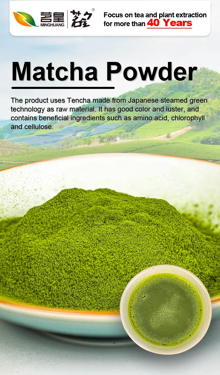 High Quality Organic Nature Japanese high-grade ceremonial Instant Matcha Green Tea Powder