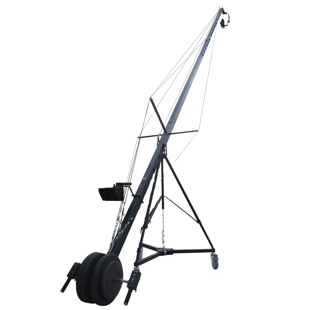 Jianmei 6-8 м jimmy jib dslr фотоаппарат кран оборудование для фотосъемки камеры стрела с дистанционным