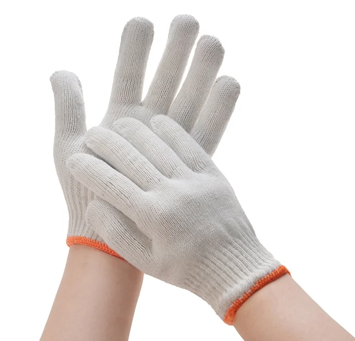 Custom White Gloves Soft Breathable Cotton Gloves, Coin Jewelry Silver Inspection Gloves, Stretchable Lining Glove