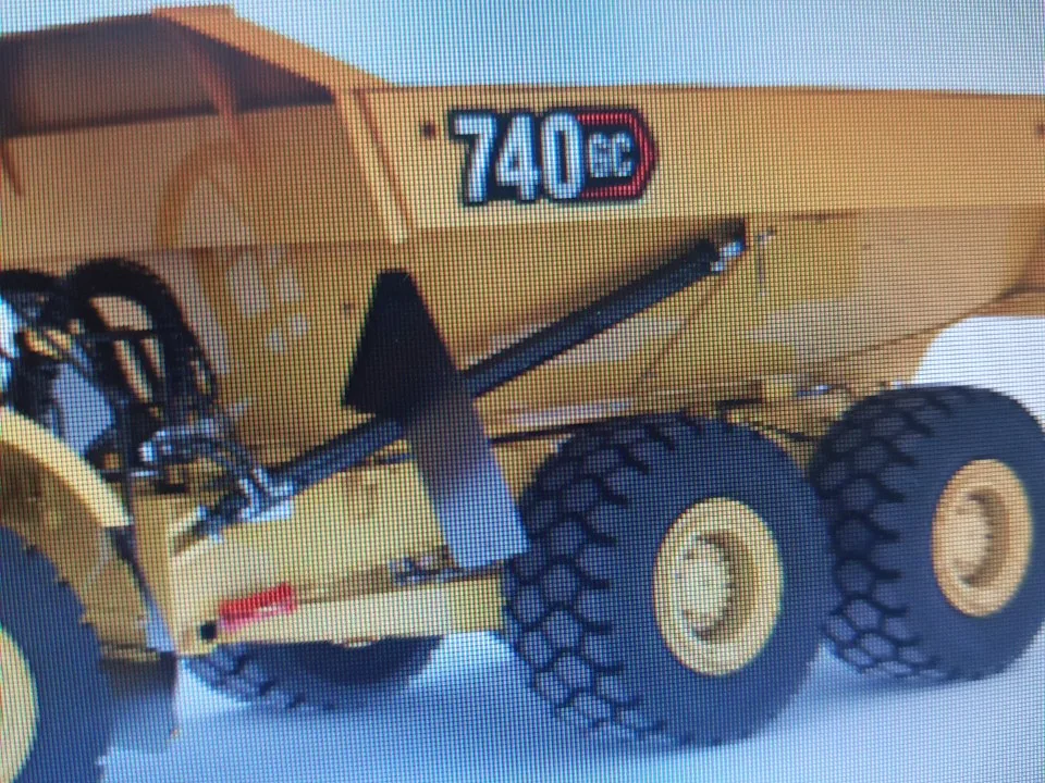 1416667. Цилиндр GP-подъемник cat 740. Подержанные детали 740B.D400E. Подъемный цилиндр Gr. Резьбовое вождение, повторное восстановление