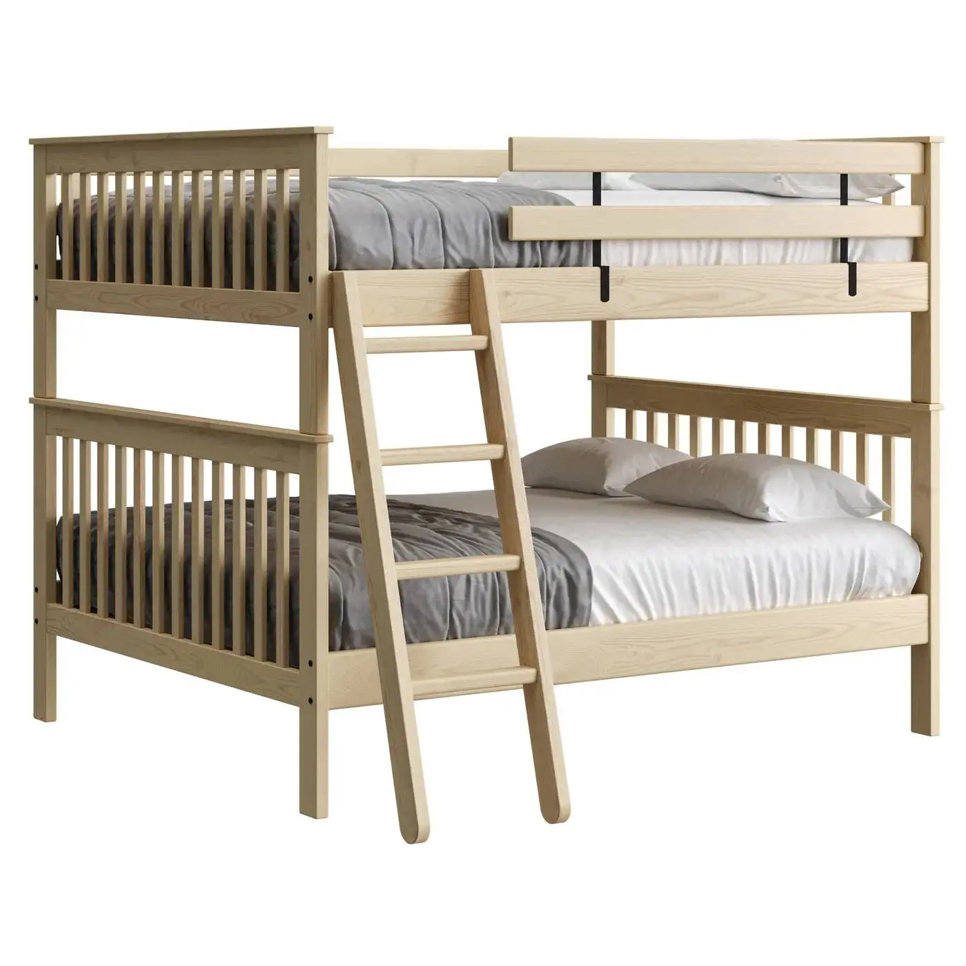 Hot Product Solid Wooden Bunk Beds - Wholesale Bedroom Furniture Sets - Natural wooden material bunk bed