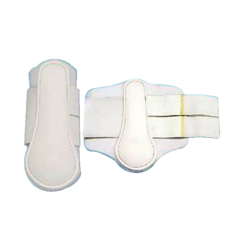 White Artificial Leather Equestrian Horse Riding Boots
