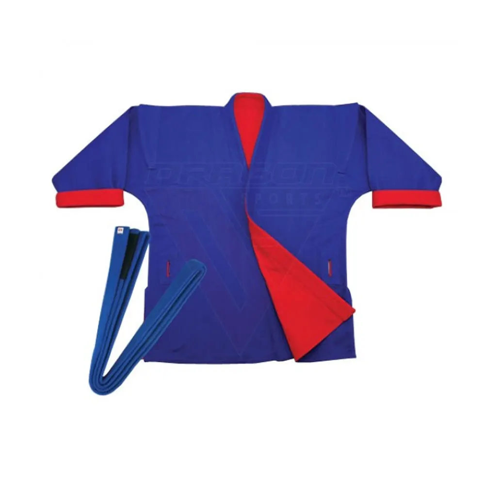 High Quality Unisex Brand Logo Sambo Uniforms Martial Arts Kimonos Sambo Jacket Uniform