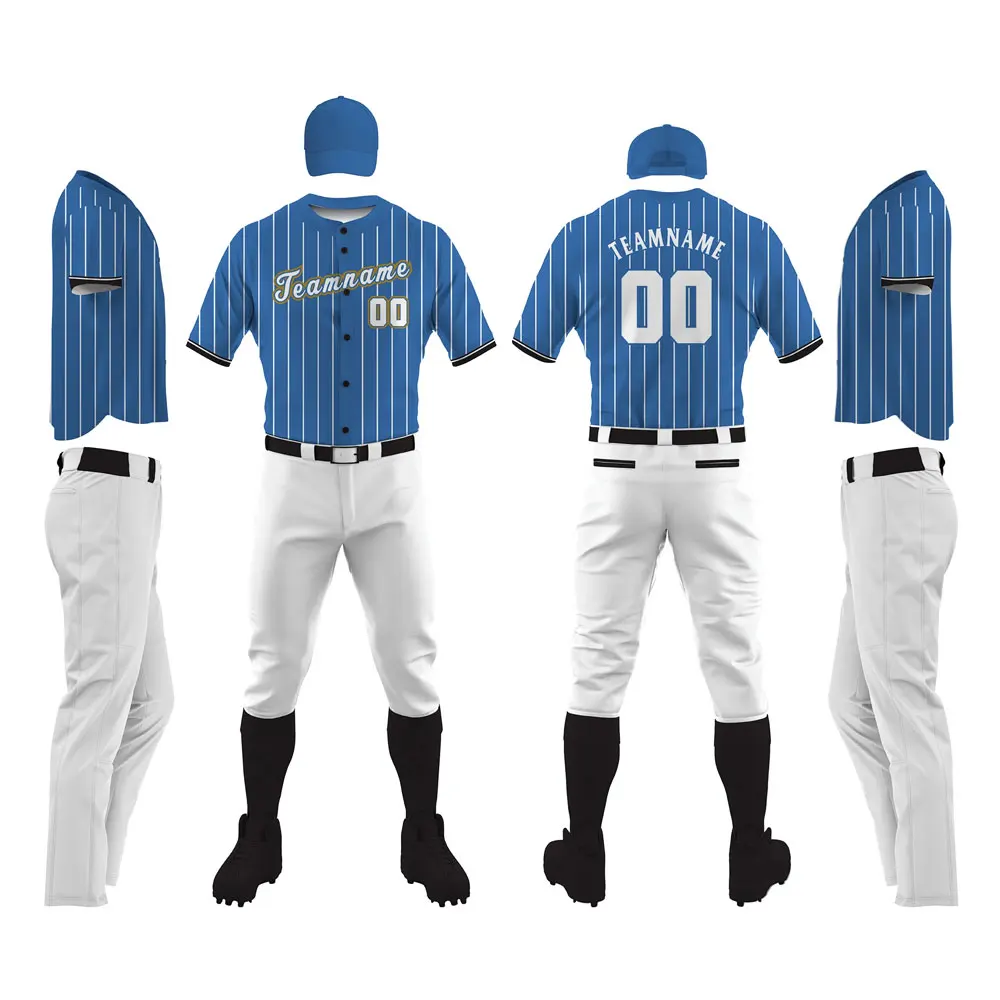 New Model Factory Price Sublimated Baseball Uniform / OEM Service Fashionable Custom Design & Size Baseball Uniform