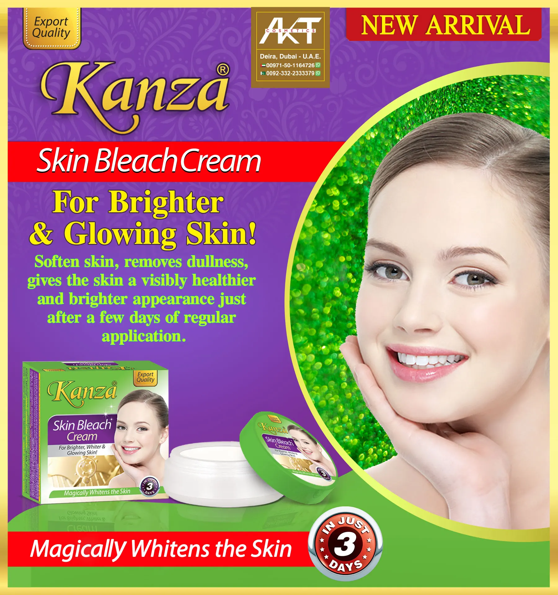KANZA SKIN BLEACH CREAM (TM 393381)