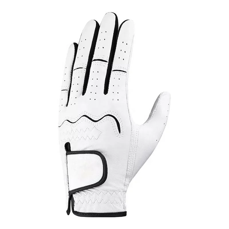Custom Colors Custom Logo Golf Glove Men Right Handed Soft Leather Breathable Golf Glove Sports Customized Logo