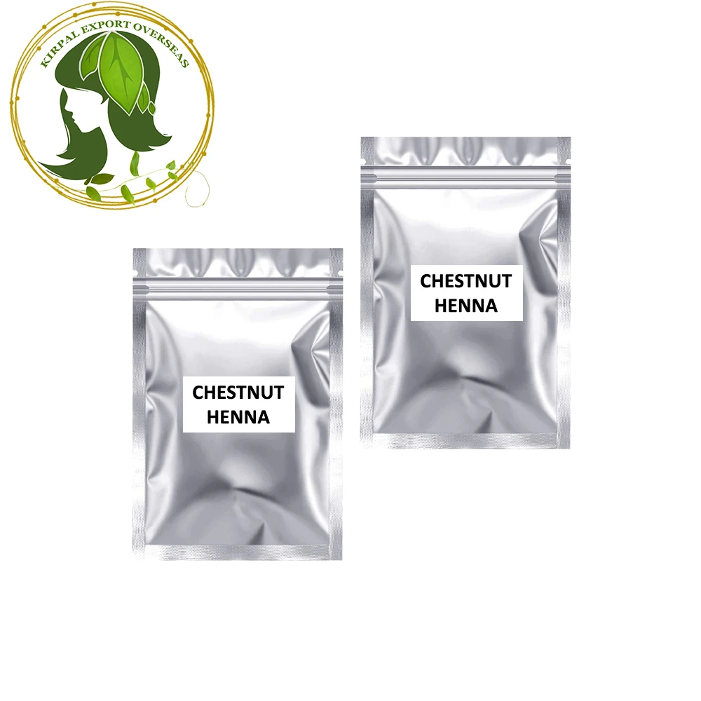 Natural Quality Sojat Rajasthani Indian Henna Chestnut Hair Powder Brands for Silky Hairs At Good Price