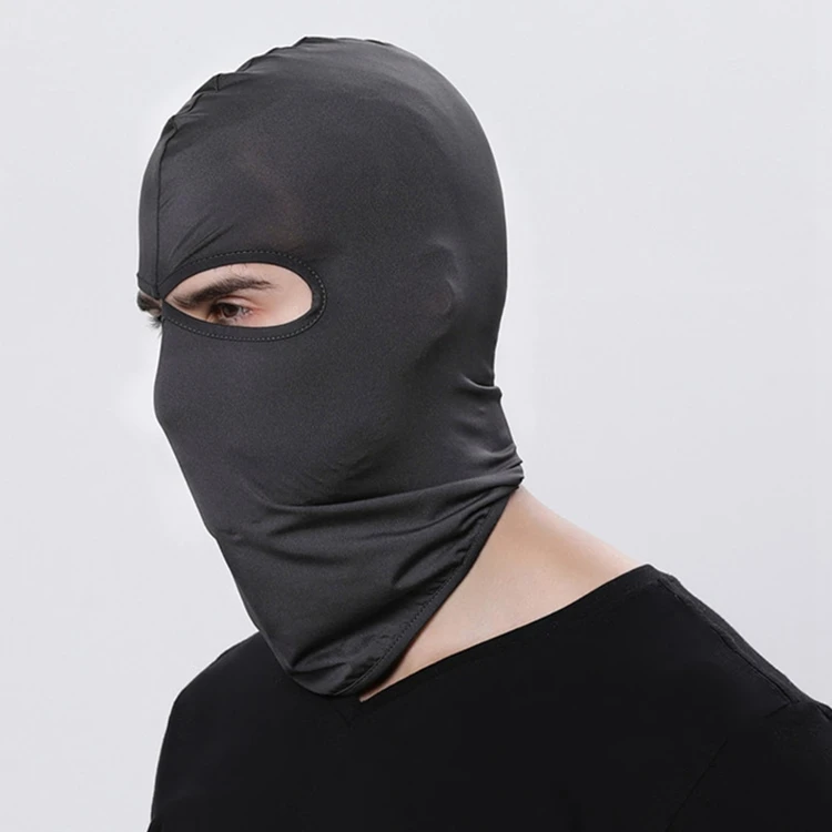 Wholesale Skimask Balaklava 2 Hole Two Fashion Design Your Own Ski Mask Motorcycle Full Face Custom Tactic Balaclava