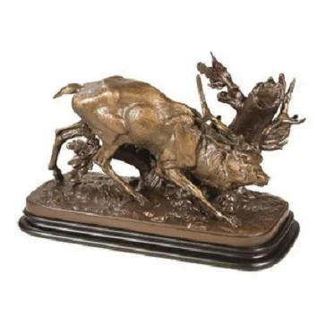 Статуэтка ручной работы из латуни с алюминиевой основой скульптуры украшение для отеля бара фигурки статуэтки скульптура