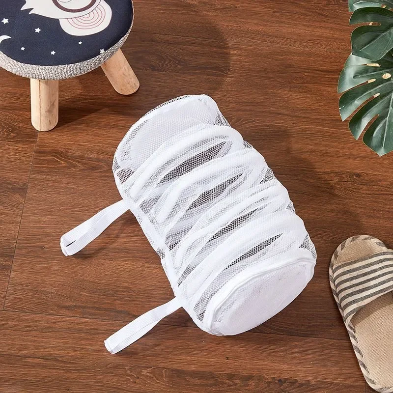Sneakers Home Shoe Bag Lingerie Bra Mesh Shoe Washer Shoe Cover White Net Washing Machine
